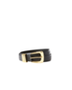 Veronica Beard Arch Belt - Black/ Gold - Thumbnail 1