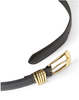 Veronica Beard Arch Belt - Black/ Gold - Thumbnail 2