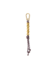 Veronica Beard Paracord 5 Bead Bag Charm - Raisin Multi - Thumbnail 1