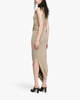 JW ANDERSON Tie Detail Sleeveless Dress - Brown - Thumbnail 3