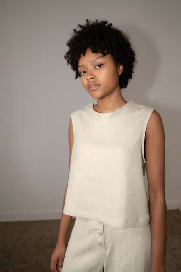 Zii Ropa KONO Top - Antique Green Zii Ropa KONO Top - Antique Green