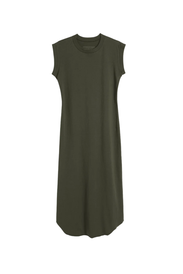 Frank & Eileen Cory Vintage Muscle Tee Dress - Caper