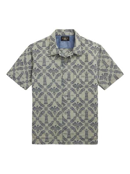 RRL Chambray Workshirt Medium Wash - Indigo | Garmentory