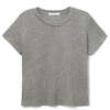 Perfect White Tee Harley Boxy Crew top - Heather Grey - Thumbnail 6