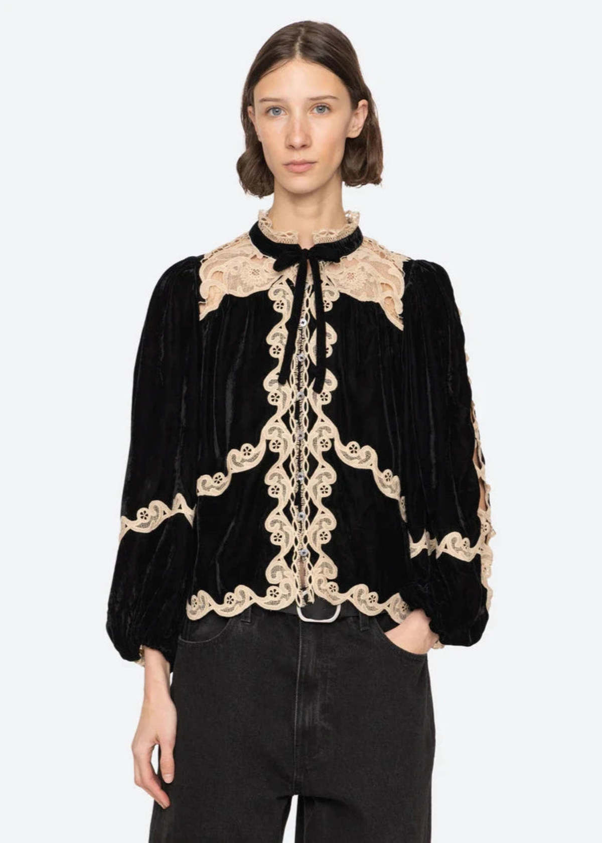 chinese dress ladies Clarice Dress – Sea, New York main image 1