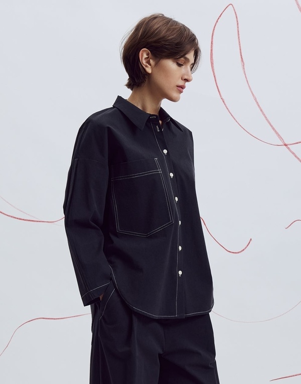 Eve Gravel Malabou Overshirt