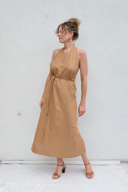 Baserange Clavo Dress - Blue Black | Garmentory