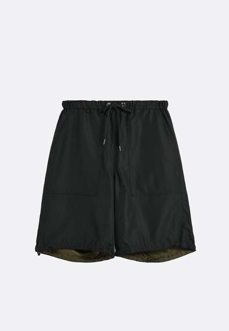 Saint Michael Embroidered Boxing Shorts - Black | Garmentory