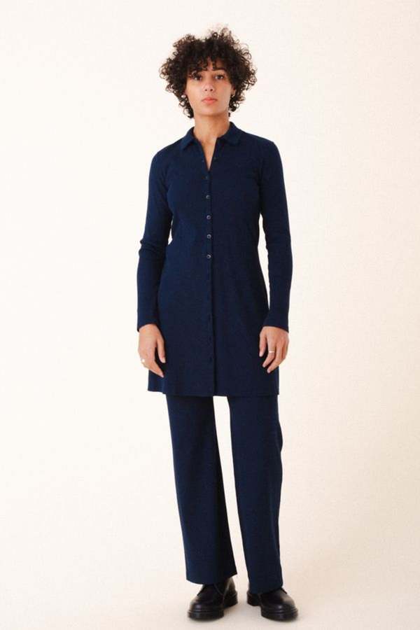 Prairie Underground Cavalos Shirt Dress - Midnight