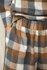 Beaumont Organic Evora Brushed Cotton Trouser - Tan Check - Thumbnail 4