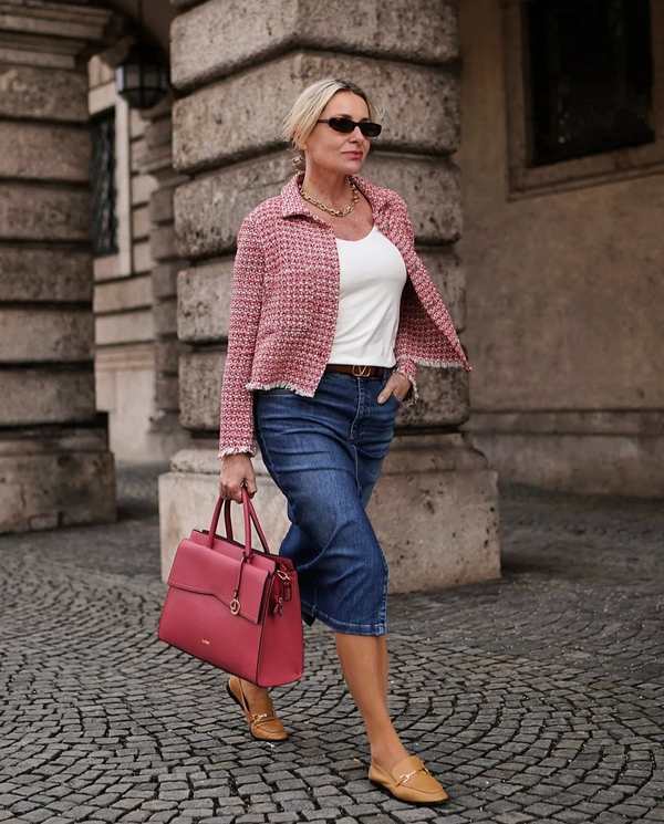 OUI FASHION Jupe The Midi Skirt