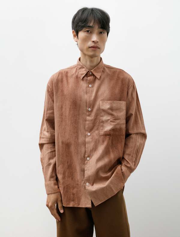 Seya Mens Eternal Shirt Vegetal Hand Dyed Cotton Shirt