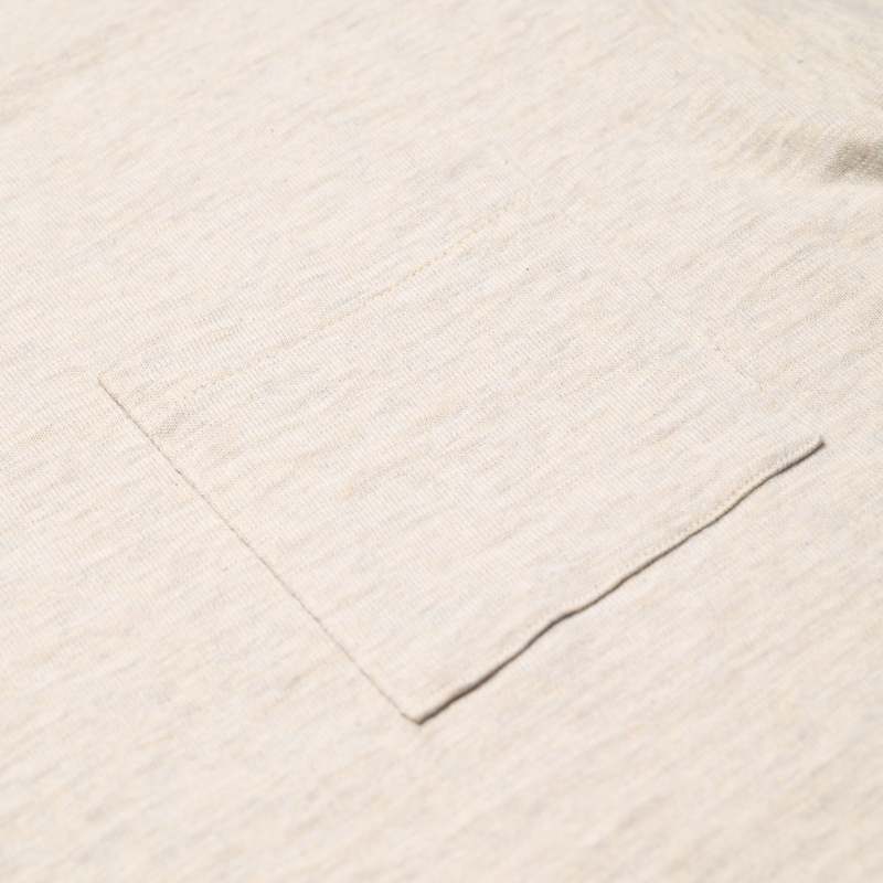 Warehouse & Co. 4601P Cotton Pocket Tee Oatmeal