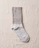 Yahae Organic Cotton Pile Crew Socks - Green - Thumbnail 1