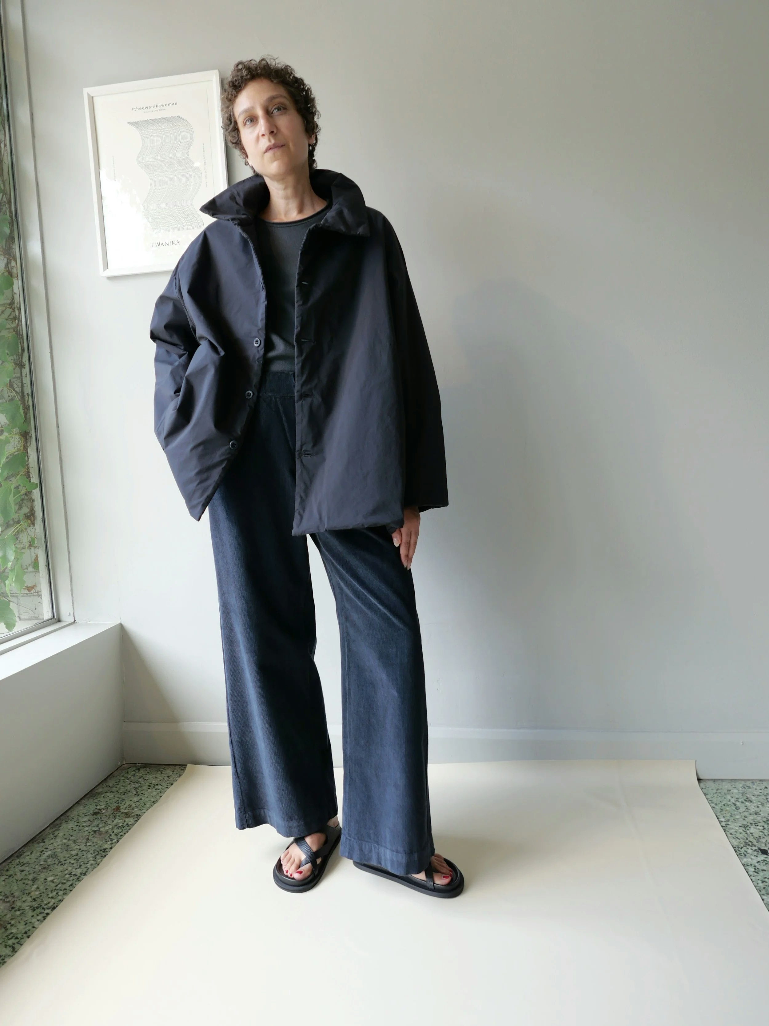 LABO ART ホワイトブルゾン Labo.Art Michael Jacket in Grafite | Garmentory