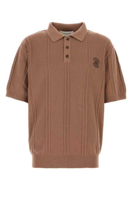 Auralee Hard Twist Amunzen Double Cloth Polo - Beige