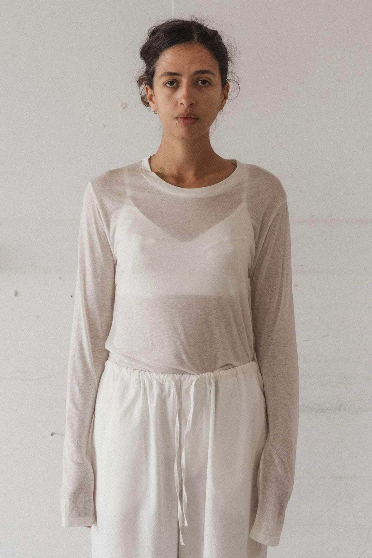 baserange bamboo ロンT Long Sleeve Tee in Assortment | Bamboo lyocell | en | Baserange