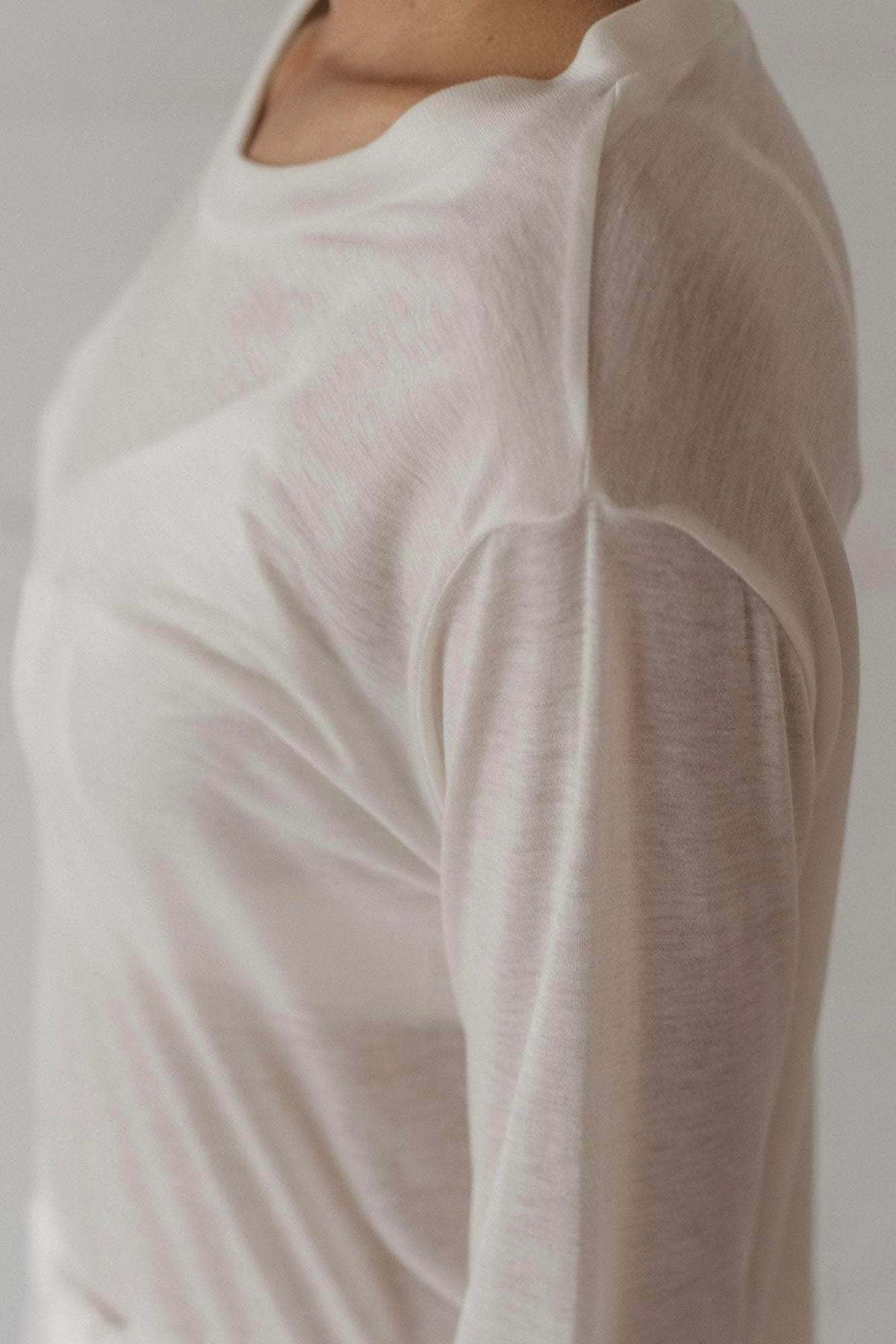 トップス baserange bamboo tee white s Bamboo Tees | Basics in Natural and Recycled Fibers | Baserange