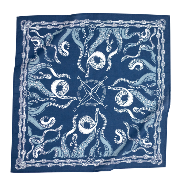 Handker Bandanas No. 070 Nautilus Bandana