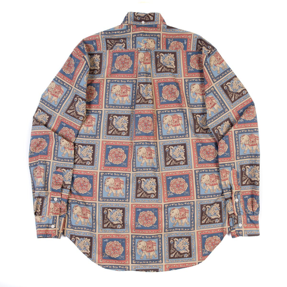 Gitman Vintage Long Sleeve Shirt - Elephant Batik - Image 2 of 2
