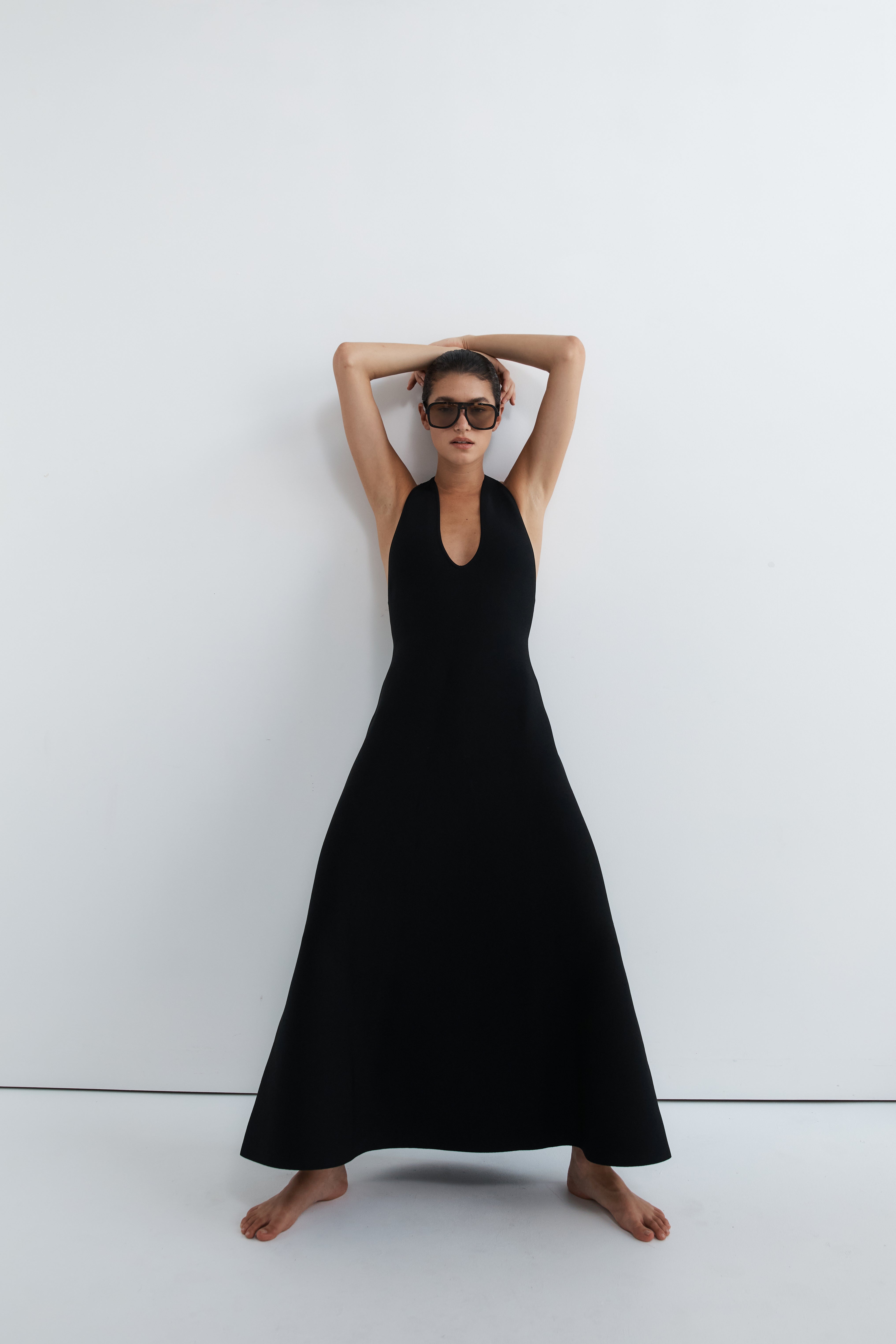 st agni sculpted knit dress St. RE26 GOWN