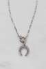 The NKC Store Good Luck Crystal Necklace Sterling Silver Necklace - Thumbnail 1