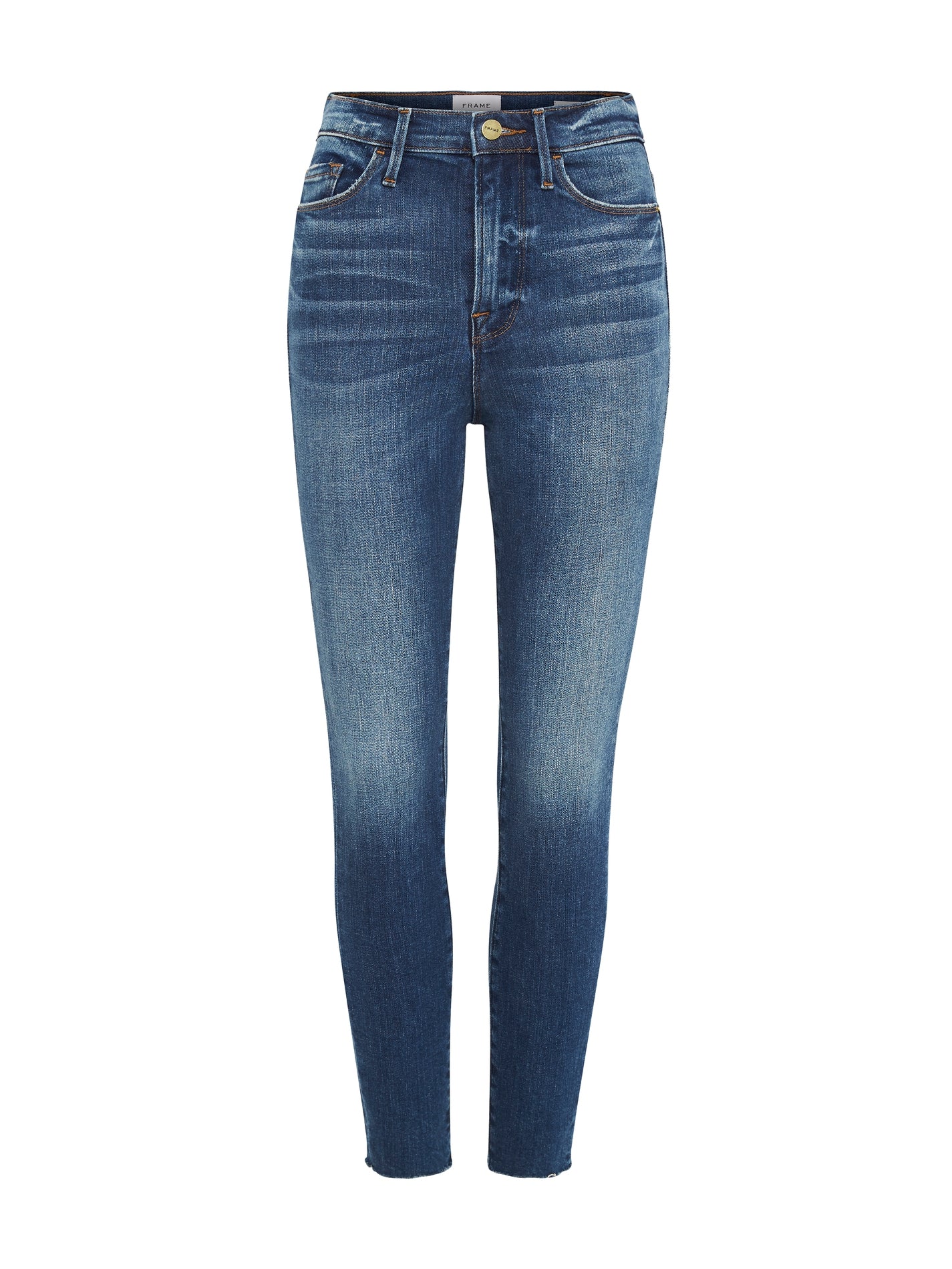 Frame Denim Ali Lupin High-Rise Cigarette Leg
