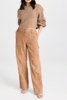 Le Kasha Yucutan Ribbed Sweater - Camel - Thumbnail 1