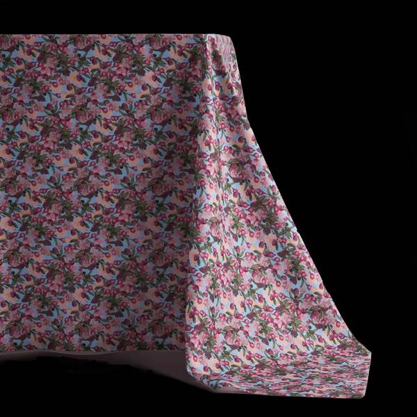 Sophie Williamson Design Tablecloth Romance is Dead Blue