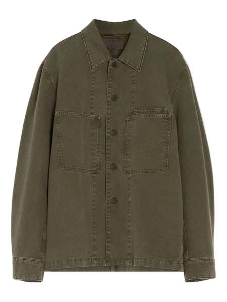 Lemaire Overshirt cotton corduroy - Brown | Garmentory