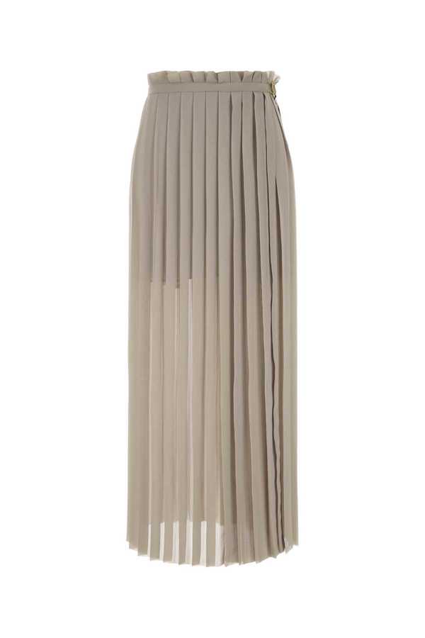 Ami Alexandre Mattiussi Cappuccino Polyester Skirt - Ash