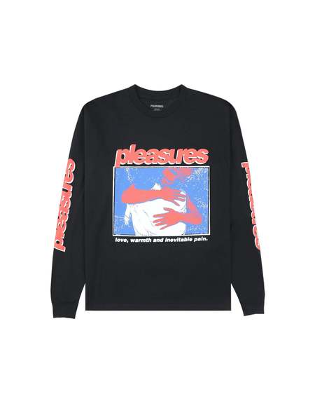 PLEASURES Becuz Layered Long Sleeve T-Shirt - Black/Grey