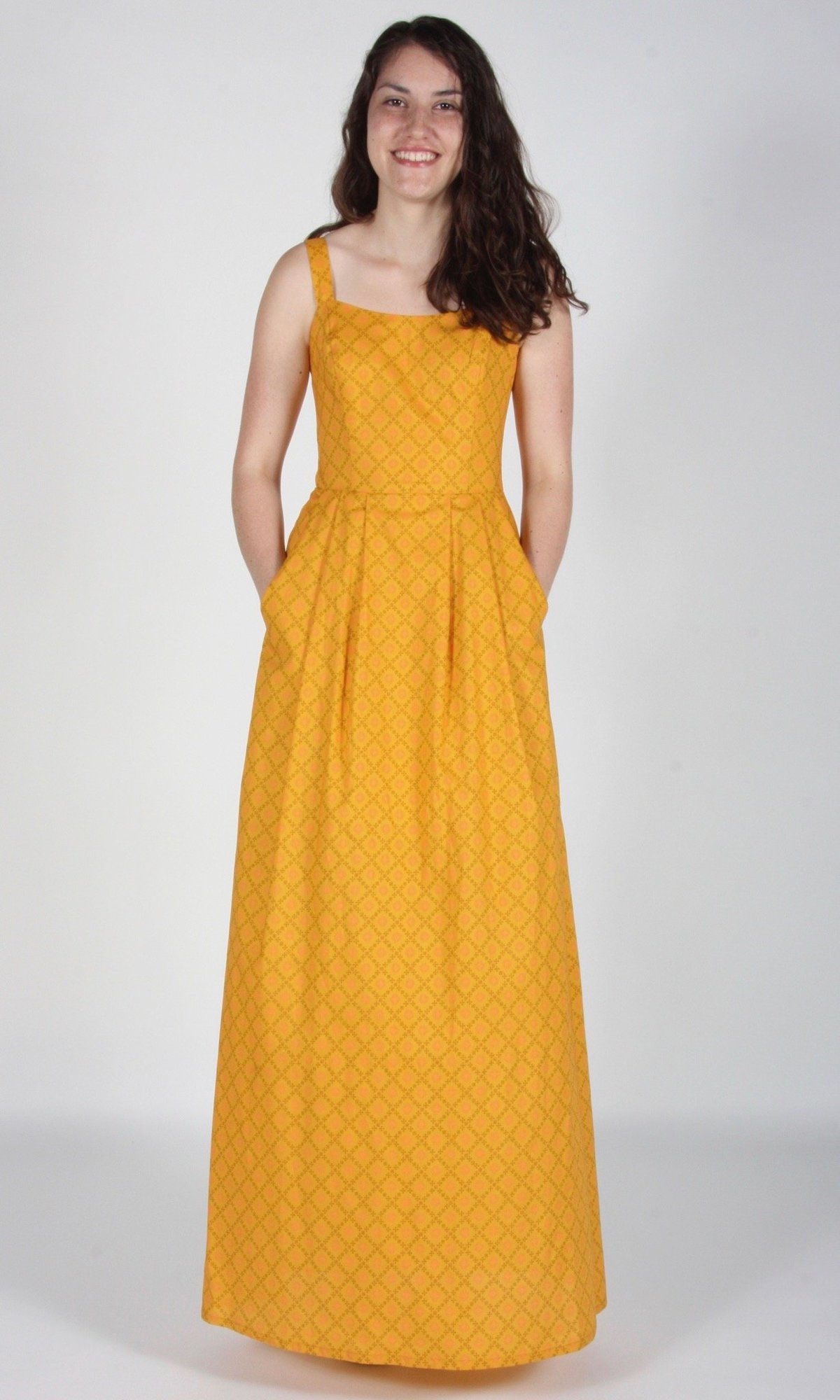 Birds of North America Oropendola Dress - Ochre | Garmentory