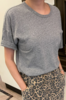 Le Bon Shoppe Her Tee - Heather Grey - Thumbnail 3
