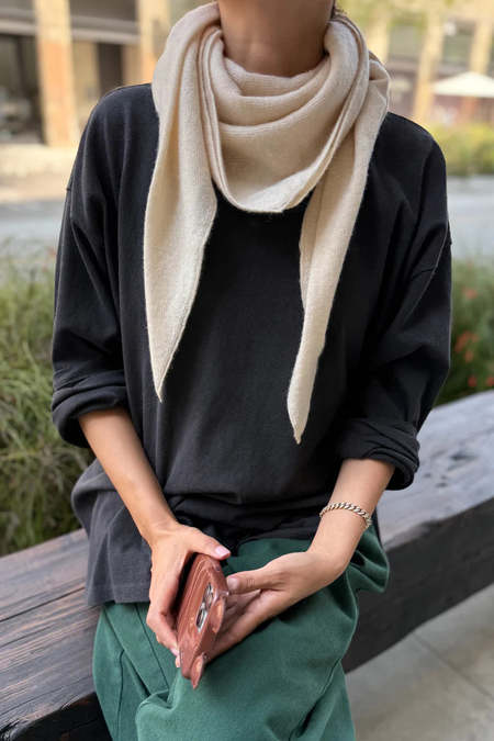 POST ARCHIVE FACTION (PAF) 4.0+ SCARF - Blue | Garmentory