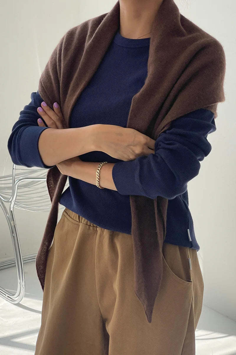 Le Bon Shoppe Cashmere Shawl - Mocha