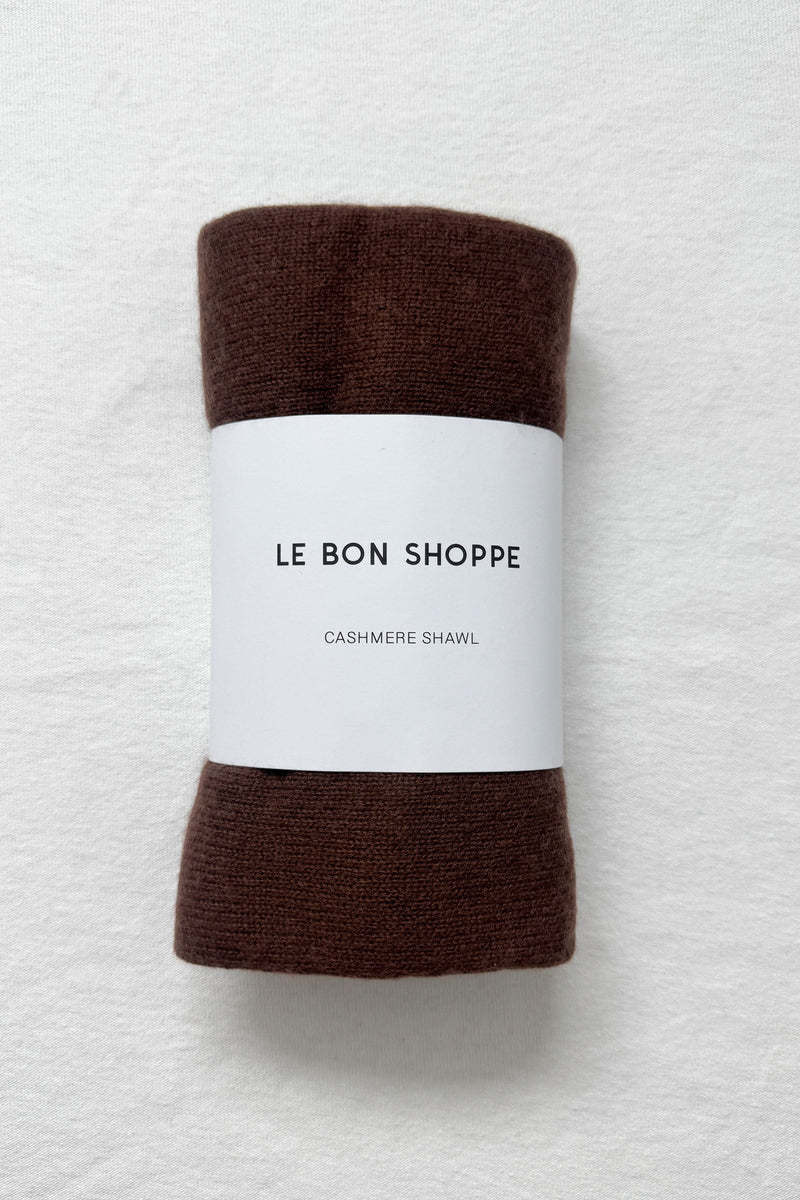 Le Bon Shoppe Cashmere Shawl - Mocha