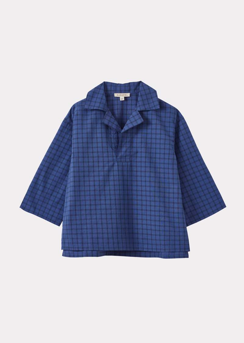 Caramel Bergamot Children's Cotton Shirt