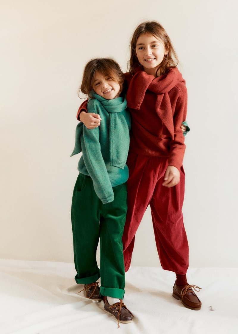 KIDS Caramel Bobby Trousers