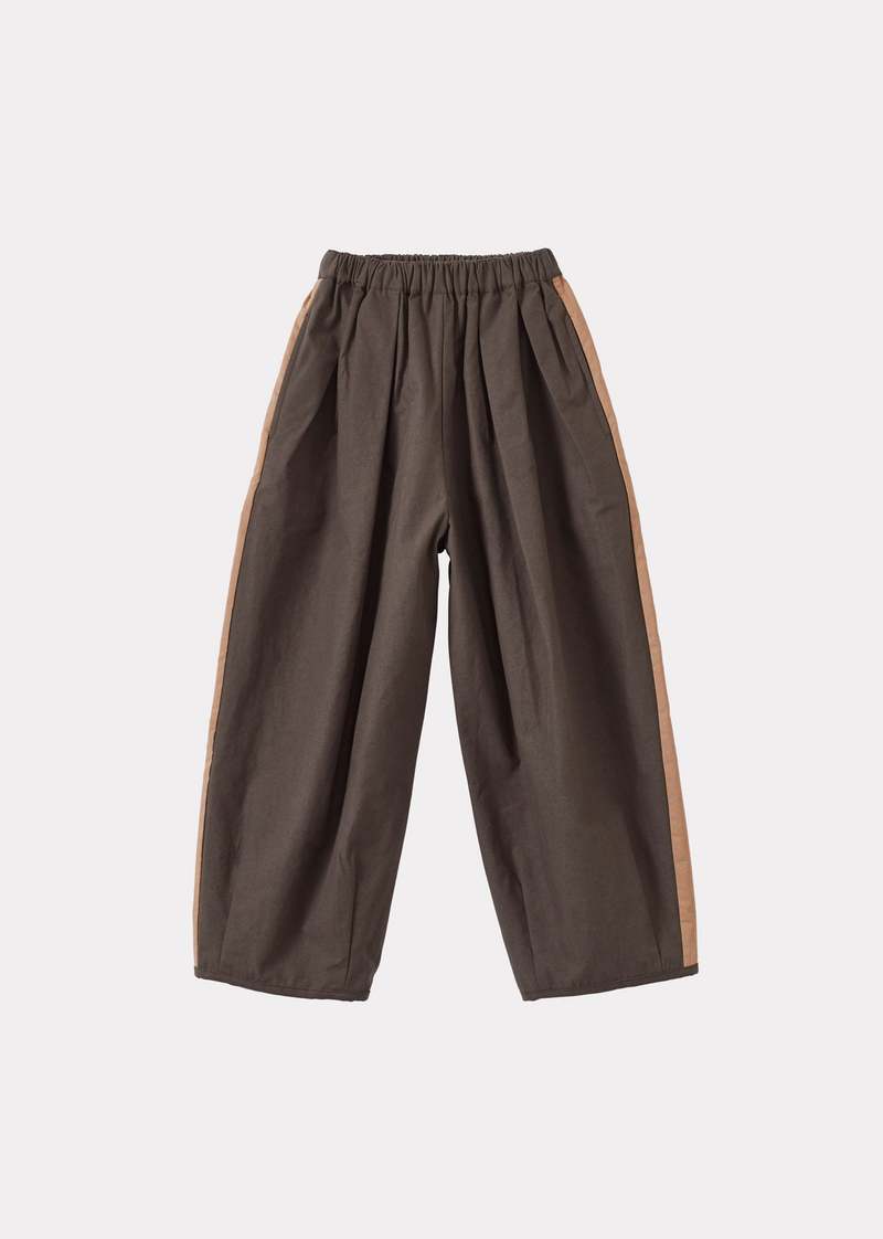 KIDS Caramel Bobby Trousers - Brown
