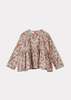 KIDS Caramel Calliope Girl's Blouse Liberty Makindra Print Blouse - Thumbnail 2