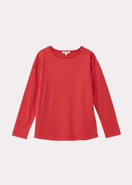 Kids Soor Ploom Flutter Tee - Stripe Eucalyptus | Garmentory