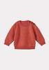 Caramel Chester Baby Wool Mix Jumper - Thumbnail 1