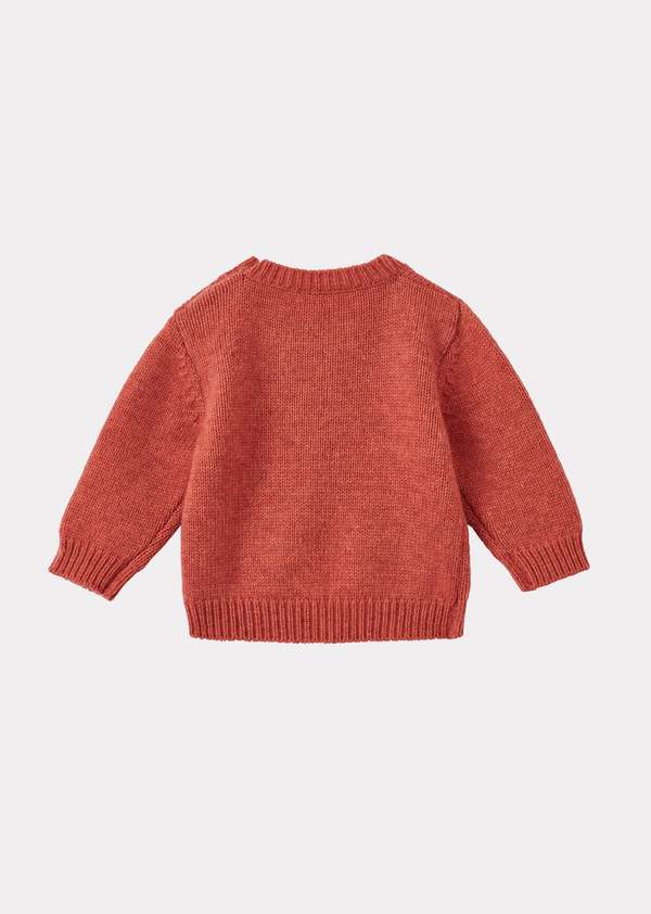 Caramel Chester Baby Wool Mix Jumper