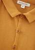 KIDS Caramel Lochlan Children's Cotton Polo - Ochre - Thumbnail 3