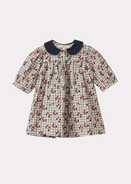 新品CARAMEL jupiter Baby DressPolka Floral kids Caramel JUPITER BABY DRESS - POLKA FLORAL | Garmentory