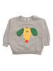KIDS Bobo Choses Happy Dog Sweatshirt - Gray - Thumbnail 1