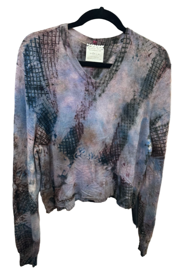 Galadriel Mattei Ingrate V Neck Knit - Dust Bowl