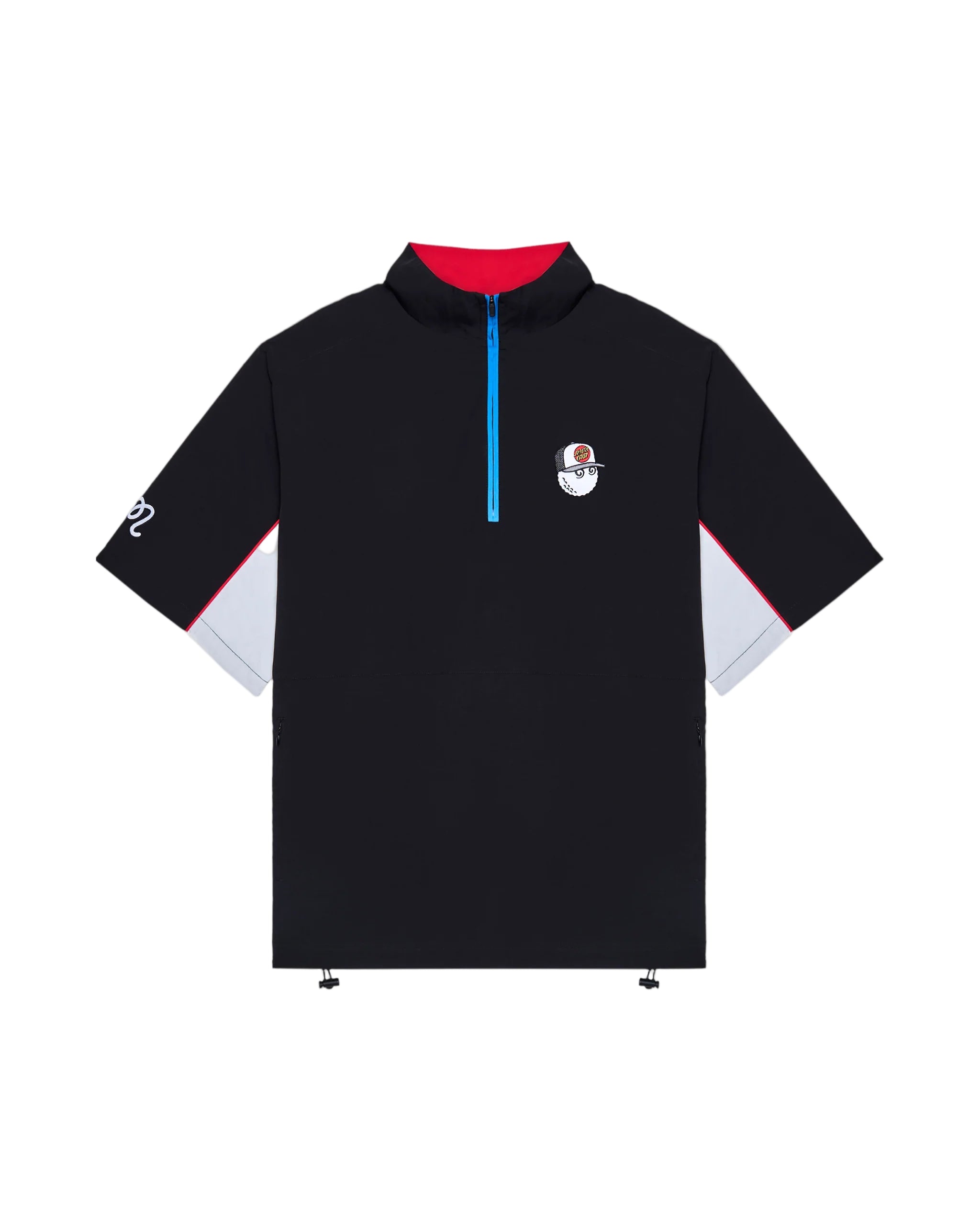 MALBON GOLF Pine Santa Cruz Windshirt - Black | Garmentory MALBON GOLF Pine Santa Cruz Windshirt - Black | Garmentory