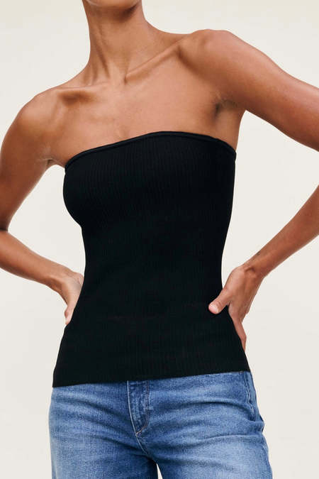 トップス CFCL POTTERY CUPRO SLEEVELESS TOP NAVY CFCL Pottery Cupro Sleeveless Top (Navy)